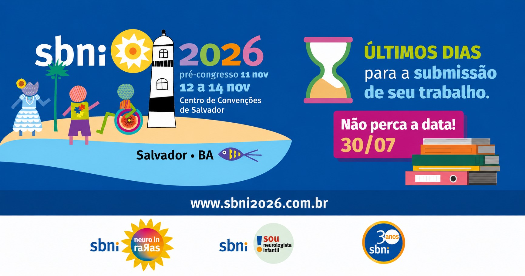 Últimos dias para submissão de trabalhos – 21º Congresso Brasileiro de Neurologia Infantil (SBNI 2026)