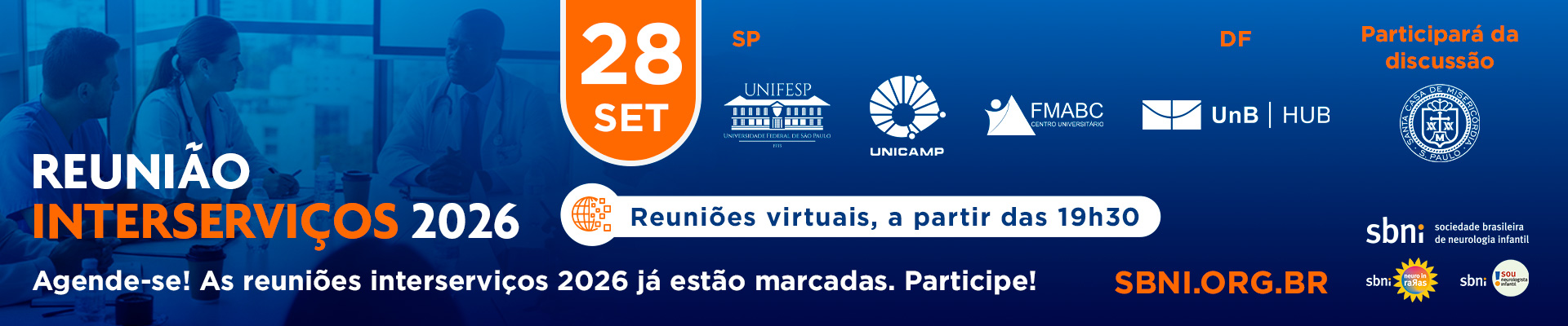 Reunião Interserviços SBNI — Setembro/2026